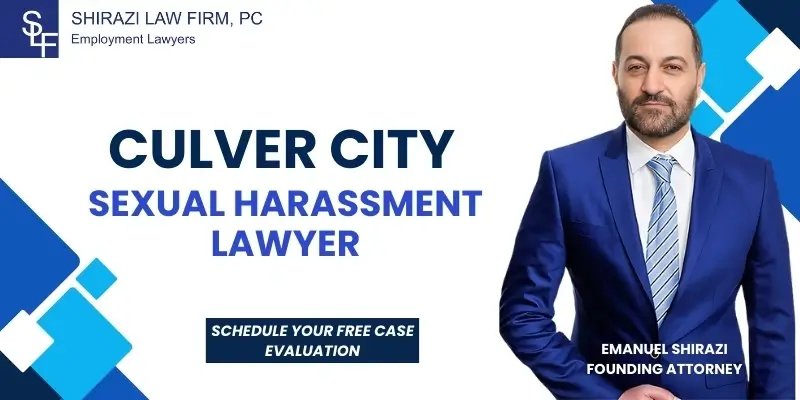 Abogado especializado en acoso sexual en Culver City 1 El mejor acoso sexual en Culver City